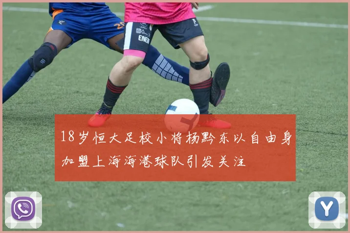 18岁恒大足校小将杨黔东以自由身加盟上海海港球队引发关注