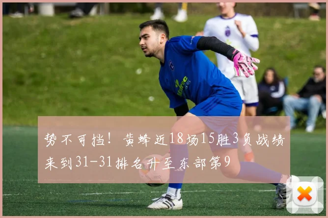 势不可挡！黄蜂近18场15胜3负战绩来到31-31排名升至东部第9